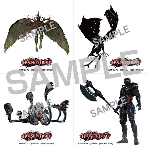 封入特典「ボスキャラ・クリアステッカー」