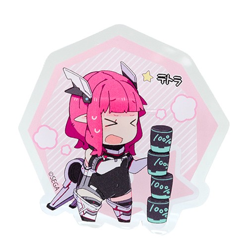 「ぷそ煮コミ」クリップつきアクリルバッジ［テトラ］※2025年11月中旬出荷分 テトラ