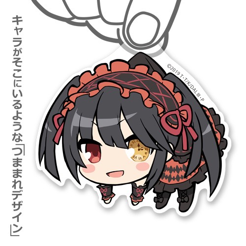 デート・ア・ライブIII アクリルつままれキーホルダー 時崎狂三 キーホルダー