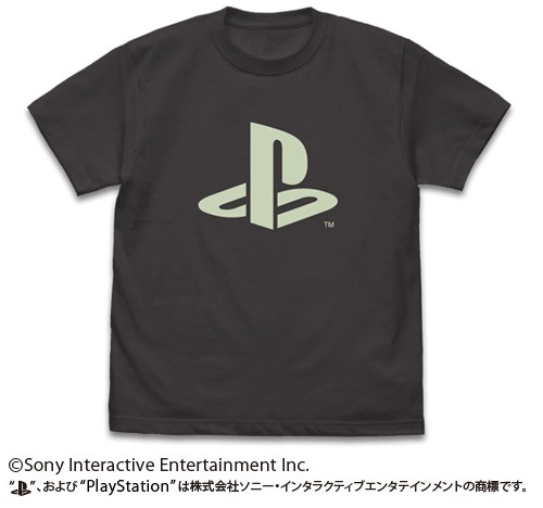 蓄光Tシャツ “PlayStation”SUMI-M Mサイズ