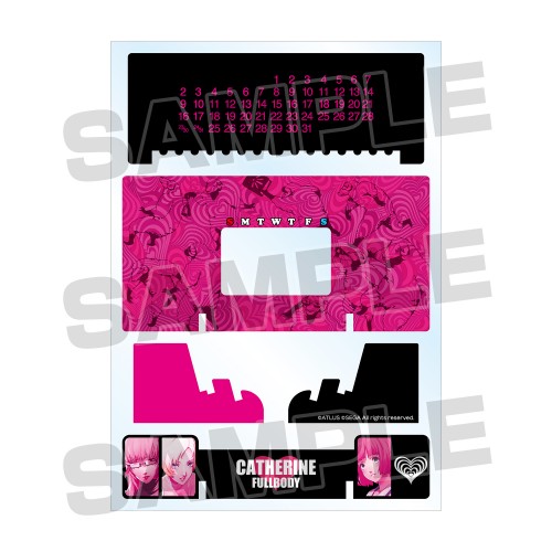 キャサリン・フルボディ 卓上アクリル万年カレンダー