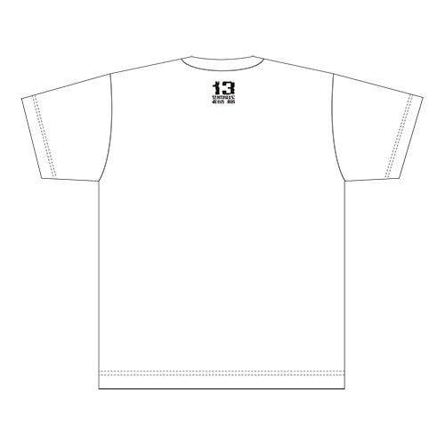十三機兵防衛圏　Tシャツ　B.ホワイト B.ホワイト