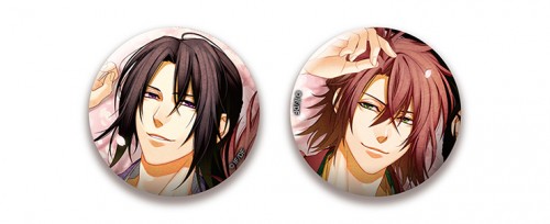 B's-LOG 2019年12月号 ebtenDXパック『薄桜鬼 真改』缶バッジ2種セット ebtenDXパック