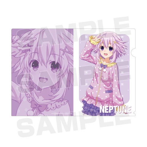 アニメ『超次元ゲイム ネプテューヌ』描き下ろしイラスト ネプテューヌ クリアファイル ネプテューヌ