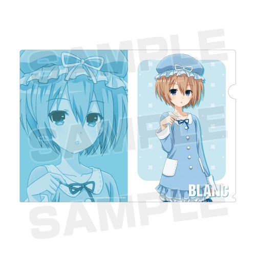 アニメ『超次元ゲイム ネプテューヌ』描き下ろしイラスト ブラン クリアファイル ブラン
