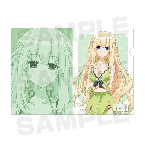 アニメ『超次元ゲイム ネプテューヌ』描き下ろしイラスト ベール クリアファイル ベール