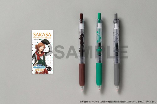 TVアニメ『あんさんぶるスターズ!』サラサクリップ カラーボールペン3本セット＜MaM＞ 3本セット＜MaM＞