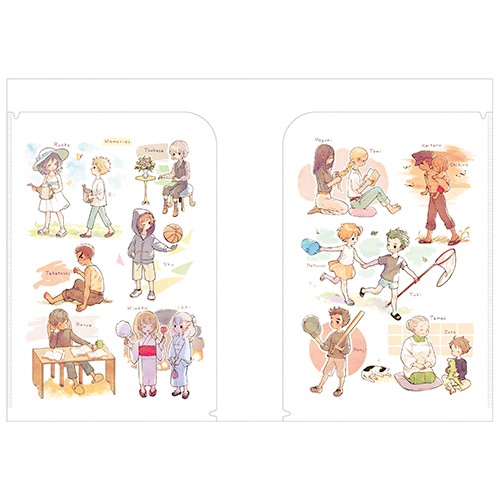 十三機兵防衛圏　ダブルポケットクリアファイル