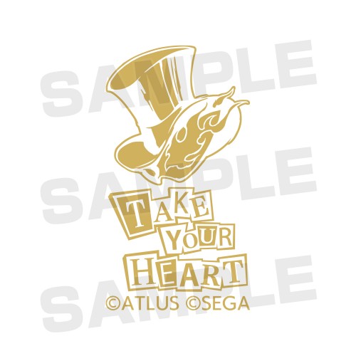 ペルソナ5 クリックゴールド ボールペン