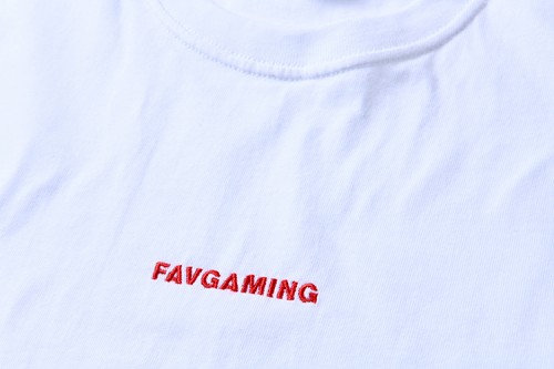 FAV gaming BRAND NAME TEE SHIRTMサイズ Mサイズ