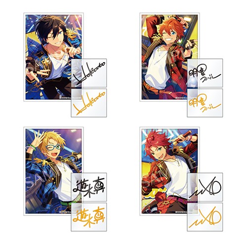 『あんさんぶるスターズ！！』サインステッカー スターラメver. Vol.2 1BOX 1BOX