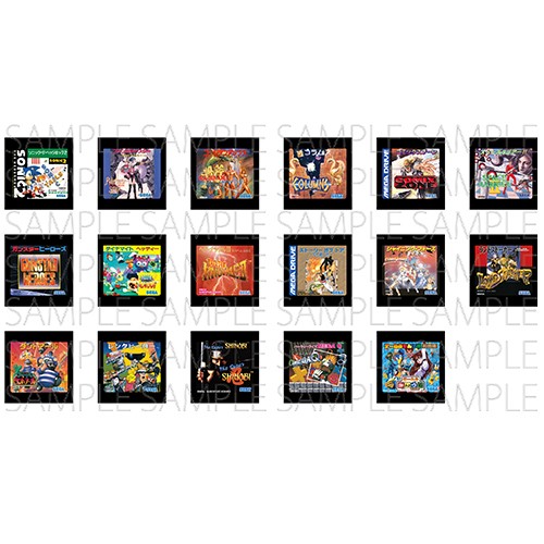 「メガドライブカートリッジ ミニ」コンプリートセット Vol.1