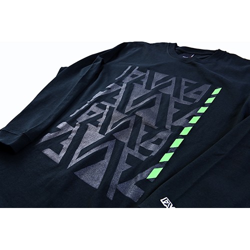 『FAV gaming』GEOMETRIC LONG SLEEVE BLACKXL XL