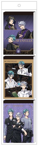 ディズニー ツイステッドワンダーランド 3連メモオクタヴィネル オクタヴィネル