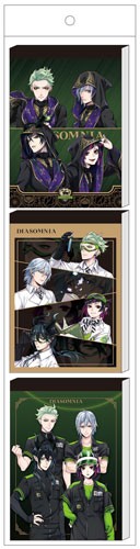 ディズニー ツイステッドワンダーランド 3連メモディアソムニア ディアソムニア