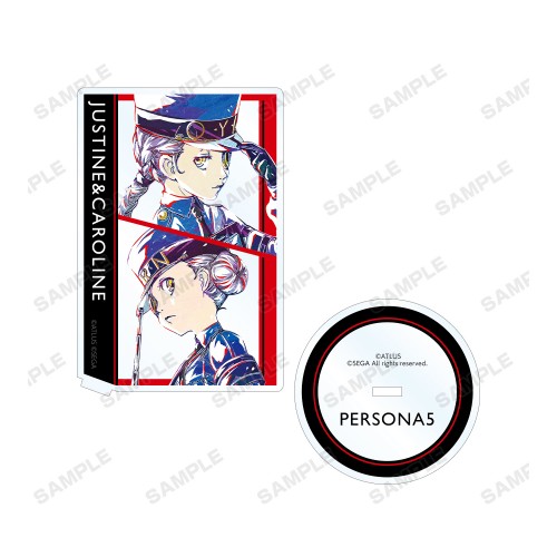 ペルソナ5 ジュスティーヌ&カロリーヌ Ani-Art アクリルスタンド vol.2 ジュスティーヌ&カロリーヌ