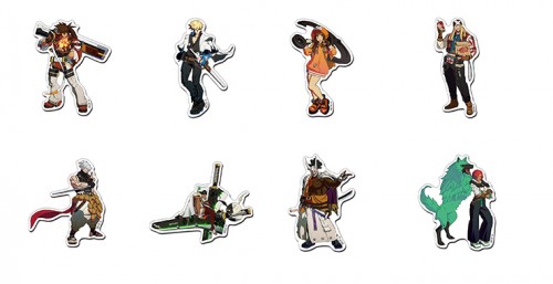 GUILTY GEAR -STRIVE- ステッカー 04.アクセル 04.アクセル