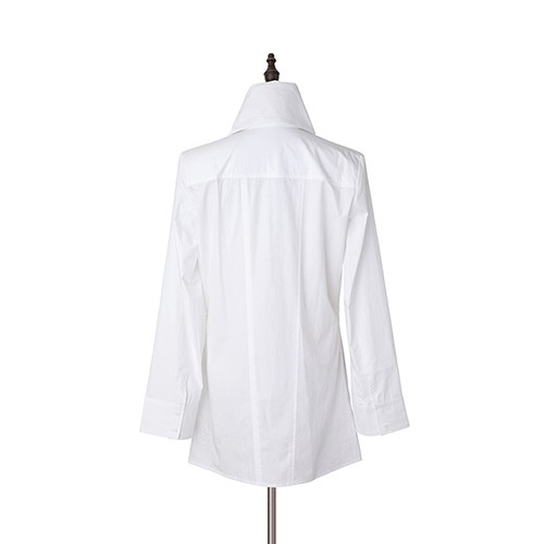 ナポレオンカラーシャツ_ジャケット_Whiteメンズ メンズ