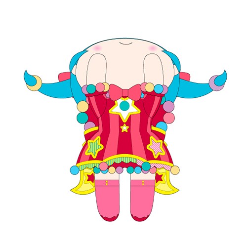 プロジェクトセカイ カラフルステージ！ feat. 初音ミク　寝そべり　ぬいぐるみ“ワンダーランドのセカイの初音ミク”(S) ワンダーランドのセカイの初音ミク