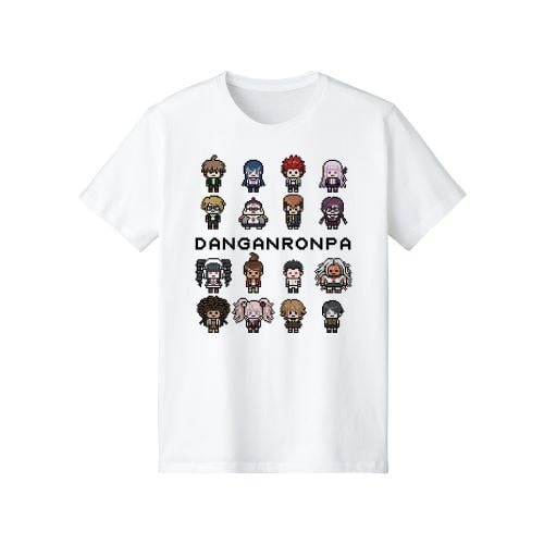 ダンガンロンパ ドット絵モチーフTシャツ ver.Aメンズサイズ/XL サイズ/XL