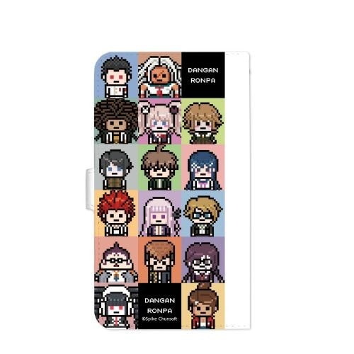 ダンガンロンパ ドット絵モチーフ手帳型スマホケース ver.A(対象機種/Mサイズ) ver.A(対象機種/Mサイズ)
