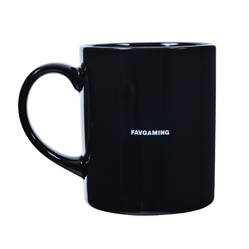 FAV gaming BLOCK Logo Mag Cup Black Black
