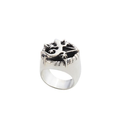 真・女神転生　縄印学園校章リング5号 5号