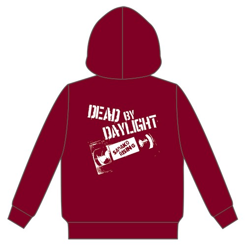 『DEAD BY DAYLIGHT×SADAKO RISING』フーディSteamコード付き限定版（バーガンディ）L フーディ（バーガンディ）L