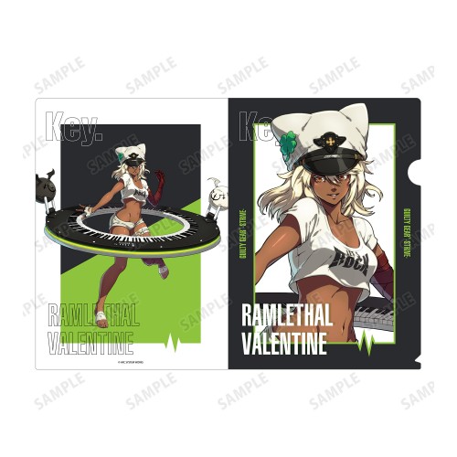 【GGST】描き下ろしイラスト ラムレザル＝ヴァレンタイン バンドver. クリアファイル ラムレザル＝ヴァレンタイン