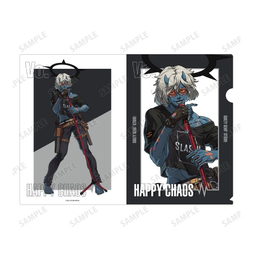 【GGST】描き下ろしイラスト ハッピーケイオス バンドver. クリアファイル ハッピーケイオス