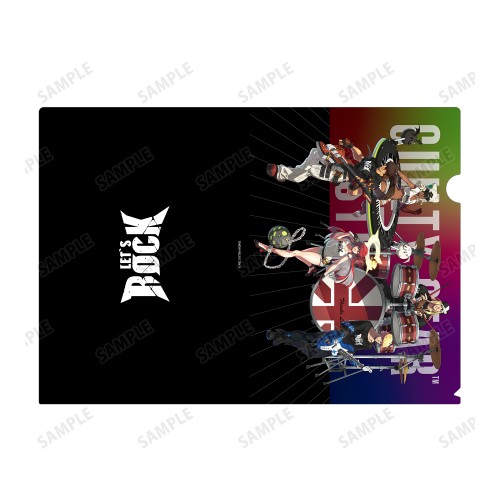 【GGST】描き下ろしイラスト LET’S ROCK 集合 バンドver. クリアファイル LET’S ROCK 集合