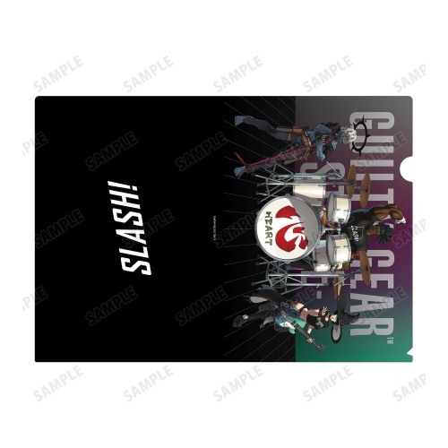 【GGST】描き下ろしイラスト SLASH！ 集合 バンドver. クリアファイル SLASH！ 集合