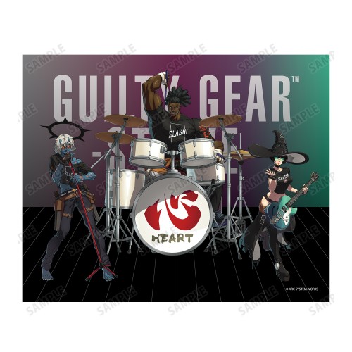 【GGST】描き下ろしイラスト SLASH！ 集合 バンドver. キャンバスボード SLASH！ 集合