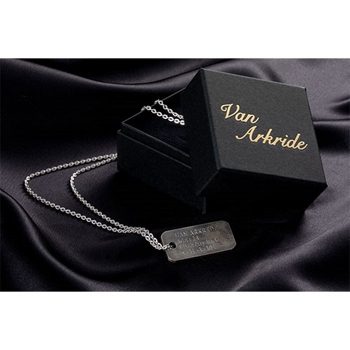 『黎の軌跡』シルバーアクセサリー ヴァンのドッグタグ