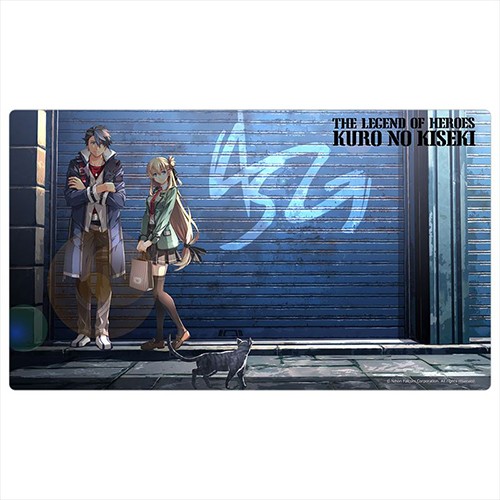 英雄伝説 黎の軌跡　ラバーマット（旧市街の午後／ヴァン＆アニエス） 旧市街の午後／ヴァン＆アニエス