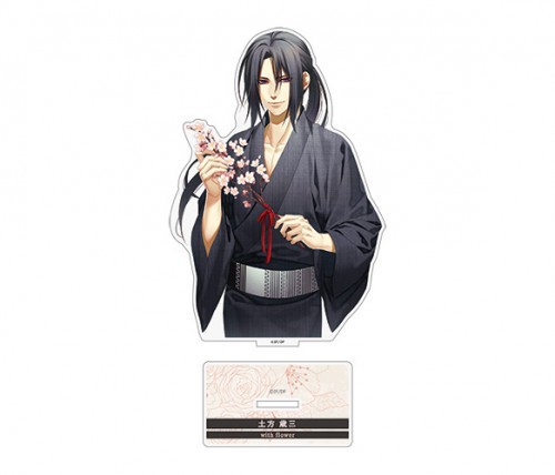 【ビーズログ創刊20周年記念】「with flower」アクリルスタンド『薄桜鬼 真改』土方歳三 土方歳三 ※3月中旬出荷分
