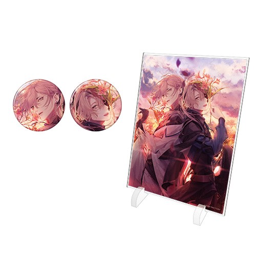 【ビーズログ創刊20周年記念】『終遠のヴィルシュ -ErroR:salvation-』アクリルパネル&缶バッジ2種セット ※2025年11月中旬出荷分