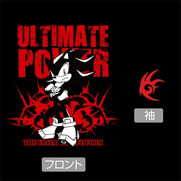 シャドウ・ザ・ヘッジホッグ TシャツBLACK-XL BLACK-XL