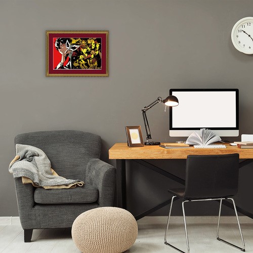 【ペルソナ5】A3キャラファイングラフC：「ペルソナ５ ザ・ロイヤル」集合イラスト C：「ペルソナ５ ザ・ロイヤル」集合イラスト