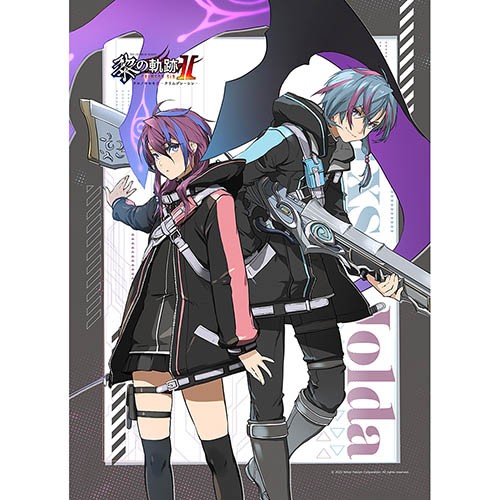 英雄伝説 黎の軌跡II -CRIMSON SiN- B2タペストリー（イクス＆ヨルダ） イクス＆ヨルダ
