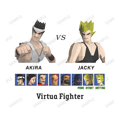 バーチャファイター BIGシルエットTシャツユニセックスサイズ/L サイズ/L