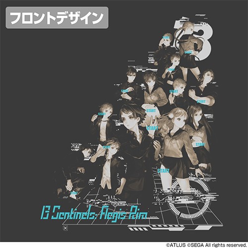 十三機兵防衛圏 コラージュTシャツSサイズ Sサイズ