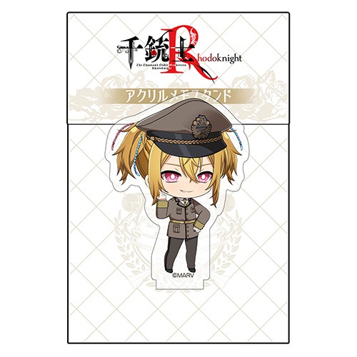 千銃士:Rhodoknight アクリルメモスタンド（ケンタッキー／制服）