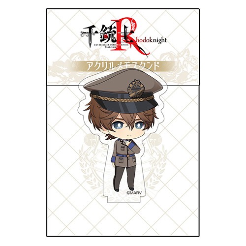 千銃士:Rhodoknight アクリルメモスタンド（シャスポー／制服）
