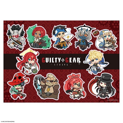 GUILTY GEAR -STRIVE- ステッカーセット SD※2025年11月中旬出荷分