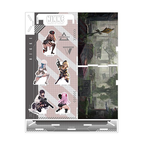 NIKKE ジオラマアクリル 部隊01※2025年11月中旬出荷分 ジオラマアクリル 部隊01