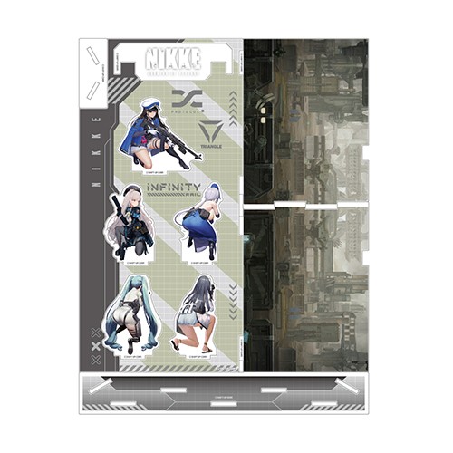 NIKKE ジオラマアクリル 部隊02※2025年11月中旬出荷分 ジオラマアクリル 部隊02