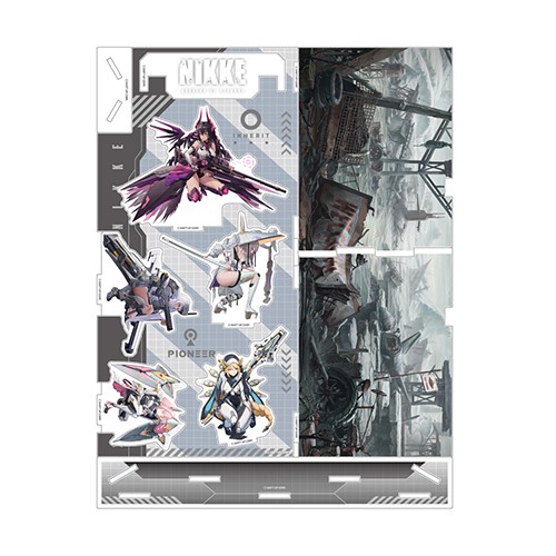 NIKKE ジオラマアクリル 部隊04※2025年11月中旬出荷分 ジオラマアクリル 部隊04