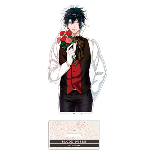 【ビーズログ創刊20周年記念】「with flower」アクリルスタンド『スペードの国のアリス～Wonderful White World～』ブラッド=デュプレ ブラッド=デュプレ※10月下旬出荷分