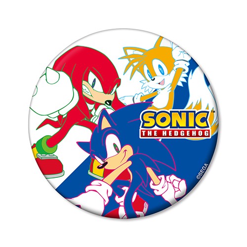 ソニック・ザ・ヘッジホッグ＆テイルス＆ナックルズ 缶ミラー ソニック・ザ・ヘッジホッグ＆テイルス＆ナックルズ 缶ミラー